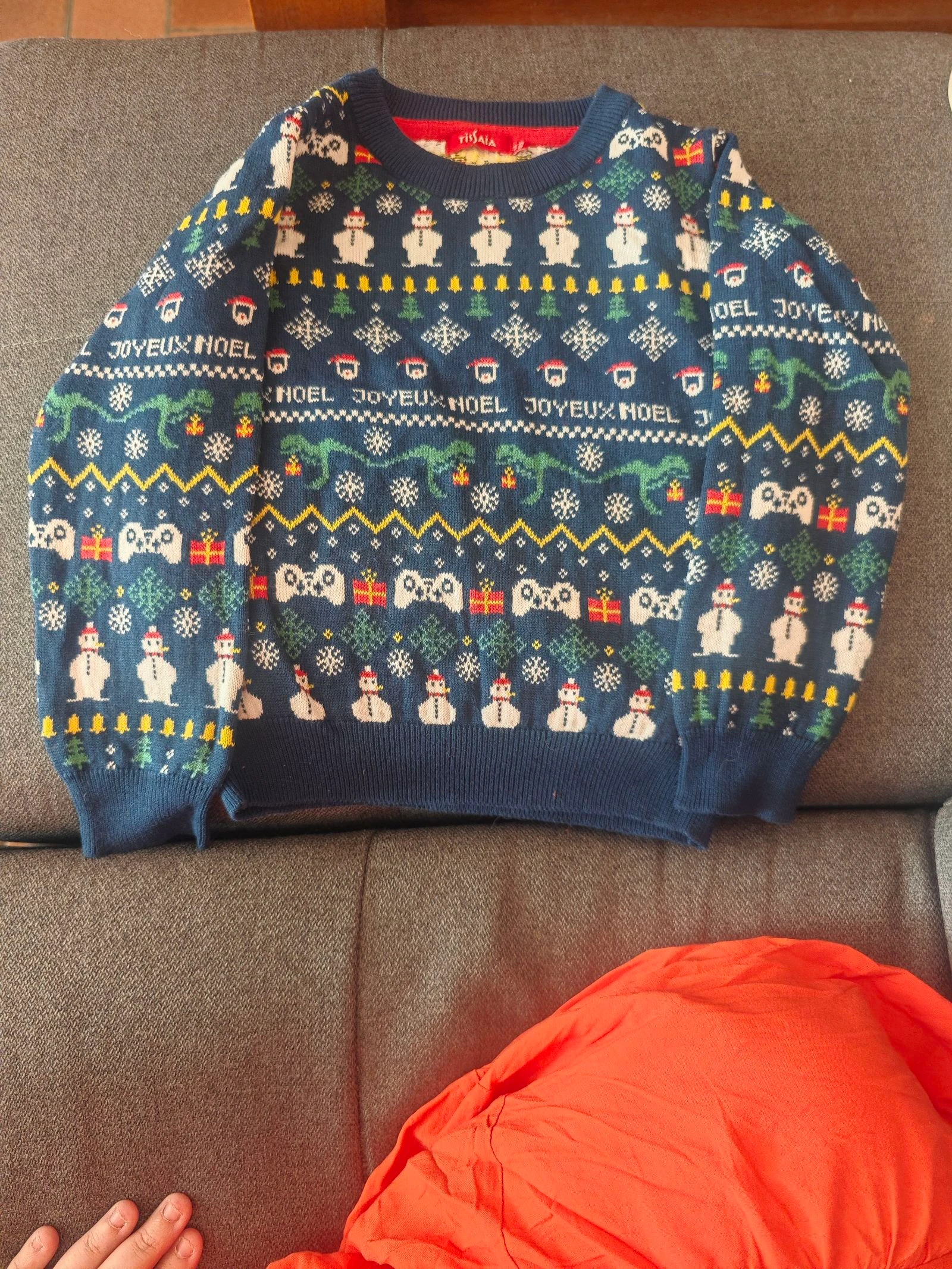 Pull de Noël taille 6 ans
